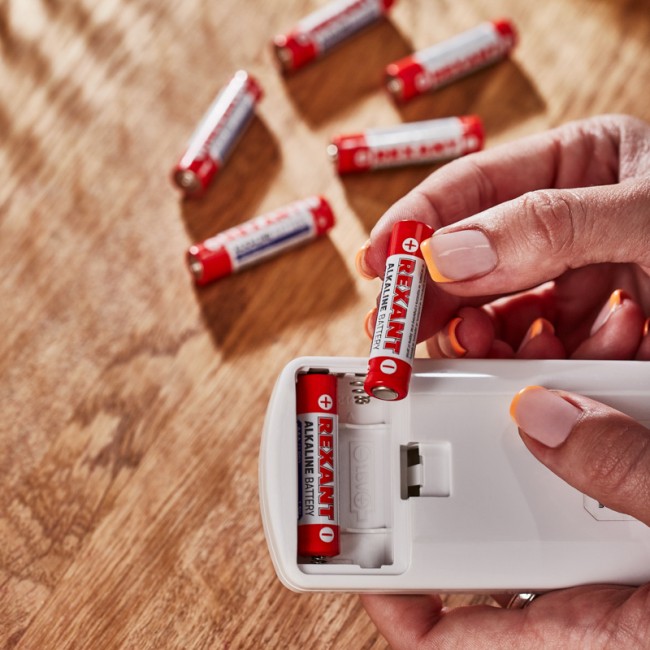 Батарейка алкалиновая AAA/LR03, 1,5В, 24 шт, блистер REXANT