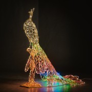 Декоративная 3D Павлин 200 см Декоративная 3D Павлин 200 см