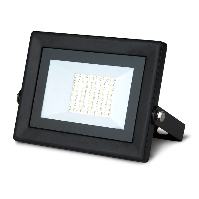 Прожектор светодиодный ДО-30 Вт 3300 Лм 6500К 175-265 В IP65 черный LED Qplus Gauss