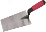 Мастерок каменщика, прорезиненная ручка 180 мм Мастерок каменщика, прорезиненная ручка 180 мм