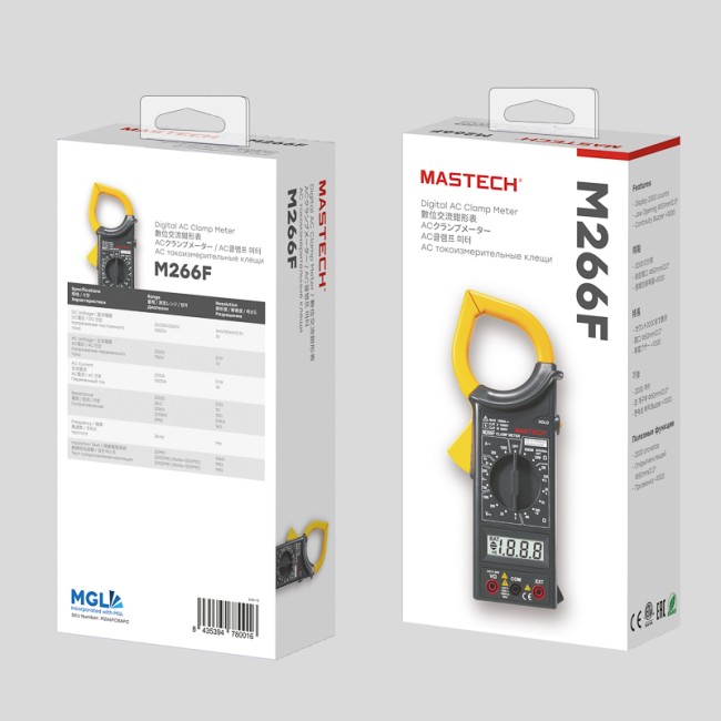 Токовые клещи M266F MASTECH Токовые клещи M266F MASTECH