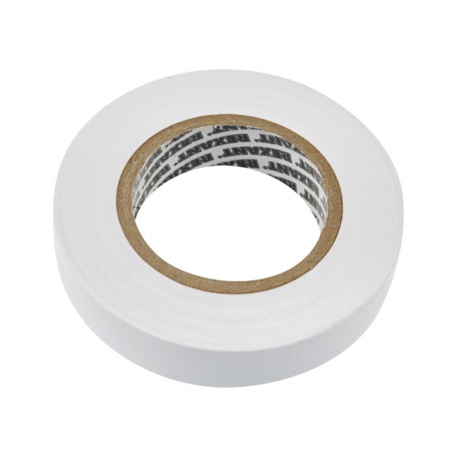 Изолента ПВХ REXANT 15 мм х 25 м, белая, упаковка 5 роликов Изолента ПВХ REXANT 15 мм х 25 м, белая, упаковка 5 роликов