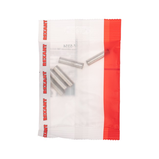 Гильза медная луженая ГМЛ 10-5 (10мм² - Ø5мм) ГОСТ 23469.3-79 (в упак. 5 шт.) REXANT