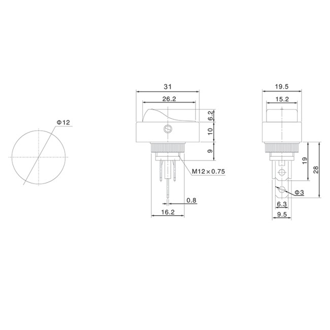 Выключатель клавишный 12V 30А (3с) ON-OFF черный ОВАЛ с зеленой LED подсветкой (RWB-523, ASW-20D) REXANT Выключатель клавишный 12V 30А (3с) ON-OFF черный ОВАЛ с зеленой LED подсветкой (RWB-523, ASW-20D) REXANT