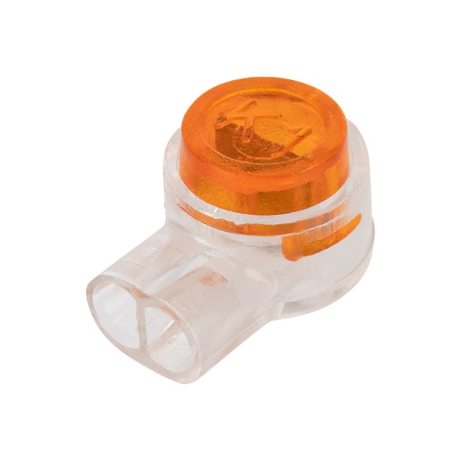 Соединитель изолированный К-1, для жил (d=0,4-0,7мм), D=1,52мм REXANT 