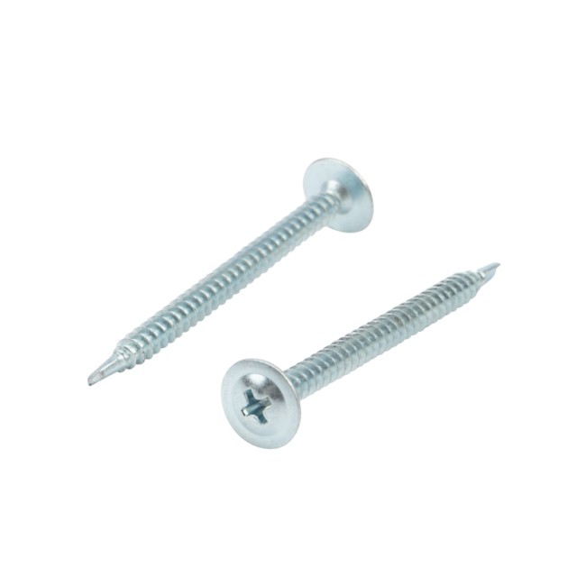 Саморез с прессшайбой ПШС сверло 4,2х50, пакет (400 шт/уп) KRANZ Саморез с прессшайбой ПШС сверло 4,2х50, пакет (400 шт/уп) KRANZ