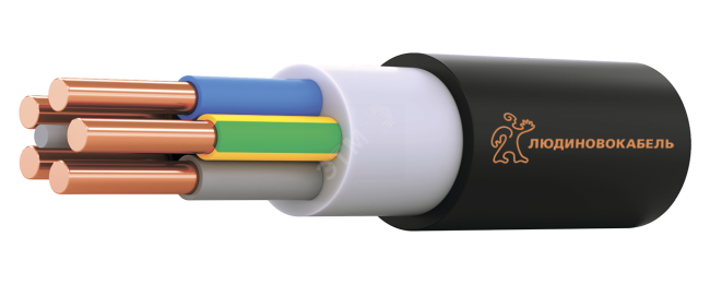 кабель ВВГнг(А)-LS 5Х10ок(N,PE)-0,66