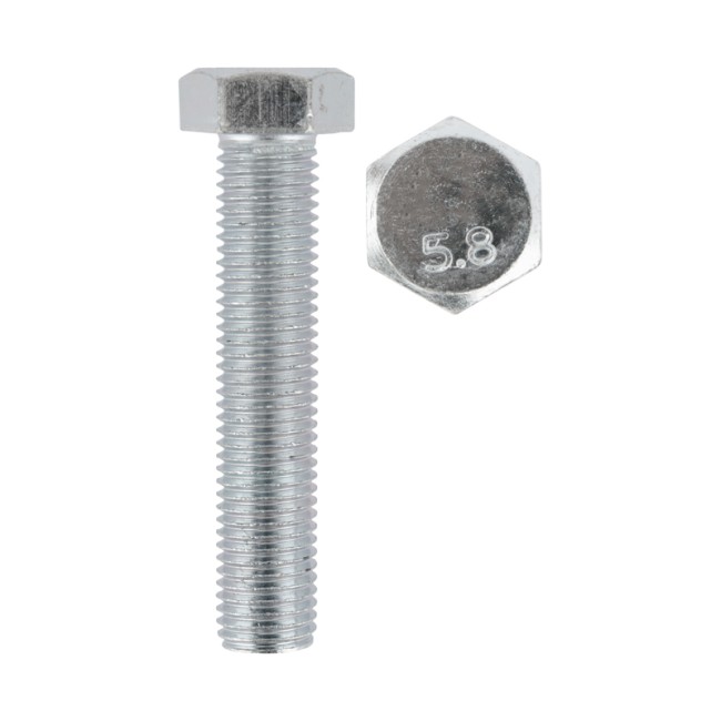 Болт шестигранный DIN 933, 16х80 пакет (10 шт/уп) KRANZ Болт шестигранный DIN 933, 16х80 пакет (10 шт/уп) KRANZ