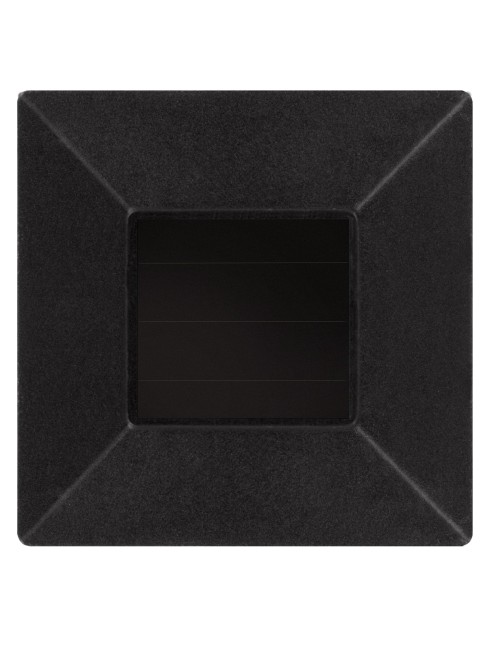 Светильник СП-336 на солнечной батарее, 8,5х8,5х36 см, пластик, черный, ДБ, TDM