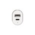 Автозарядка в прикуриватель REXANT АЗУ USB-A+USB-C, 3.1 A белая