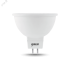 Лампа светодиодная LED 5 Вт 500 Лм 3000К теплая GU5.3 MR16 диммируемая Black Gauss