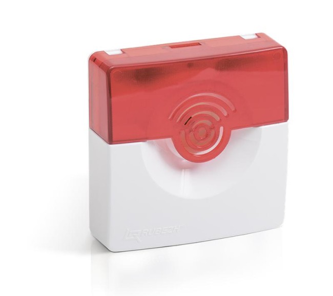 Оповещатель пожарный комбинированный свето-звуковой ОПОП 124Б-R3 свето-звук в базе Рубеж Rbz-338684 Оповещатель пожарный комбинированный свето-звуковой ОПОП 124Б-R3 свето-звук в базе Рубеж Rbz-338684