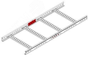 Соединитель усиленный горизонтальный GTO 50 L