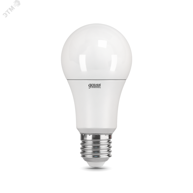 Лампа светодиодная LED 12 Вт 1150 Лм 4100К белая E27 А60 Elementary Gauss
