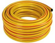 Шланг поливочный трехслойный армированный, желтый 3/4'' х 2.2 мм х 50 м