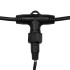 Гирлянда LED ClipLight - МУЛЬТИШАРИКИ 24V, 3 нити по 20 м, свечение с динамикой, цвет диодов RGB