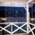 Гирлянда Светодиодный Дождь 2х3м, 600 LED БЕЛЫЙ, белый ПВХ, IP65, постоянное свечение, 230В соединяется NEON-NIGHT (нужен шнур питания 303-500-1)