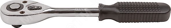 Вороток (трещотка), механизм легированная сталь 40Cr, пластиковая ручка, 1/4'', 24 зубца
