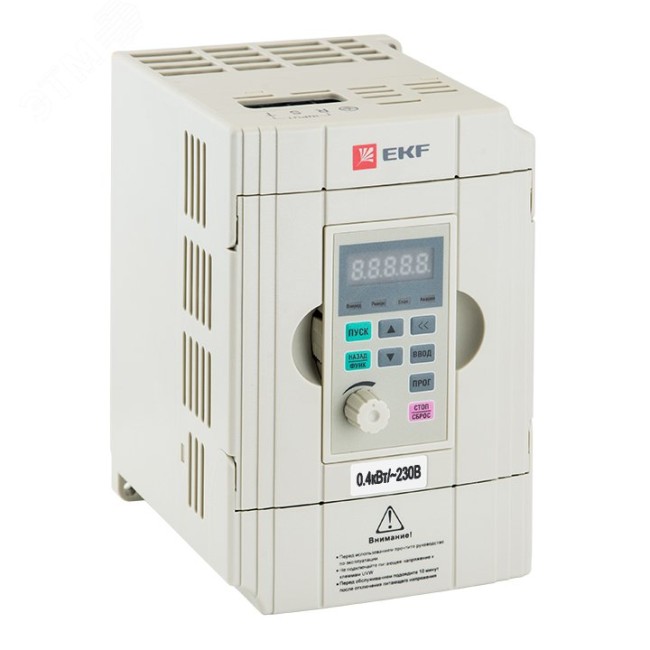 Преобразователь частоты 2,2 кВт 3х400В VECTOR-80  EKF Basic