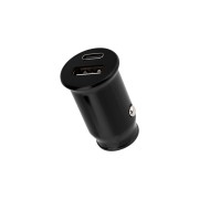 Автозарядка в прикуриватель REXANT АЗУ USB-A+USB-C, 2.4 A черная Автозарядка в прикуриватель REXANT АЗУ USB-A+USB-C, 2.4 A черная