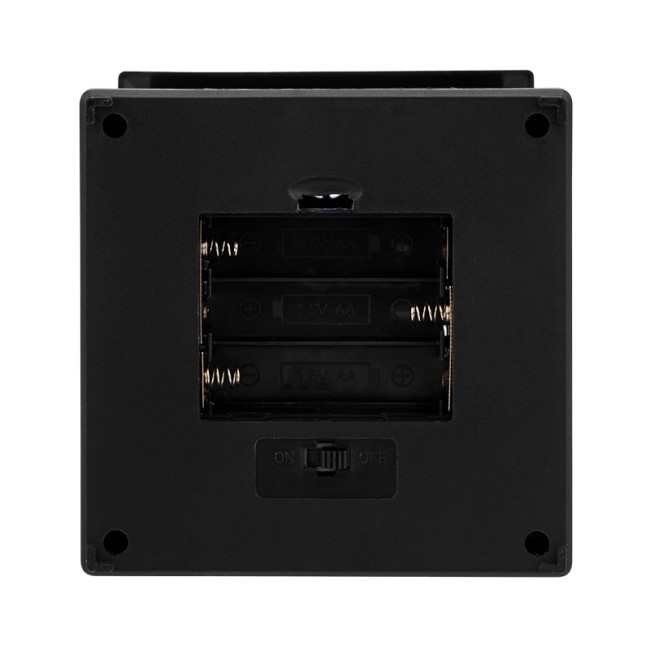 Декоративный фонарь 11х11х22,5 см, черный корпус, цвет свечения RGB с эффектом мерцания NEON-NIGHT Декоративный фонарь 11х11х22,5 см, черный корпус, цвет свечения RGB с эффектом мерцания NEON-NIGHT