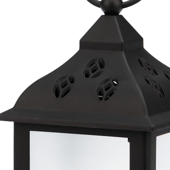 Декоративный фонарь 11х11х22,5 см, черный корпус, цвет свечения RGB с эффектом мерцания NEON-NIGHT Декоративный фонарь 11х11х22,5 см, черный корпус, цвет свечения RGB с эффектом мерцания NEON-NIGHT