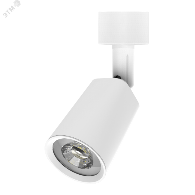 Светильник трековый однофазный ДПО LED 8 Вт 600 Лм 4000K IP20 белый 59х164 мм цилиндр линза 50 грд 180-220 В Track Gauss Светильник трековый однофазный ДПО LED 8 Вт 600 Лм 4000K IP20 белый 59х164 мм цилиндр линза 50 грд 180-220 В Track Gauss