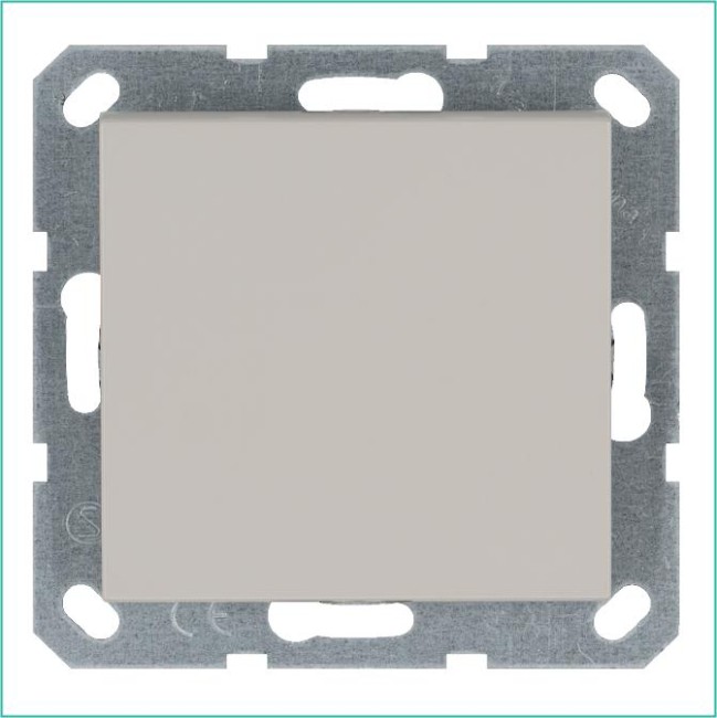 Выключатель 1-кл. 10А IP20 механизм тауп Jasmart G3011T Выключатель 1-кл. 10А IP20 механизм тауп Jasmart G3011T