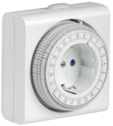 РТМ-3 Розетка-таймер механ. 15мин 24ч 96on/off 16А IP20 IEK РТМ-3 Розетка-таймер механ. 15мин 24ч 96on/off 16А IP20 IEK