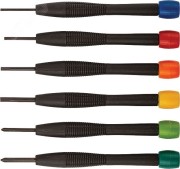 Отвертки для точных работ 6 шт (PH00, PH0, PH1, SL1.4, 1.8, 2, 4 мм)