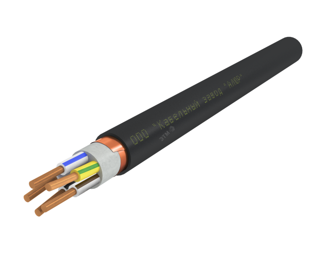 Кабель силовой ВВГЭнг(А)-LS 5х16.0 ок(N.PE)-0.66 Ч. бар