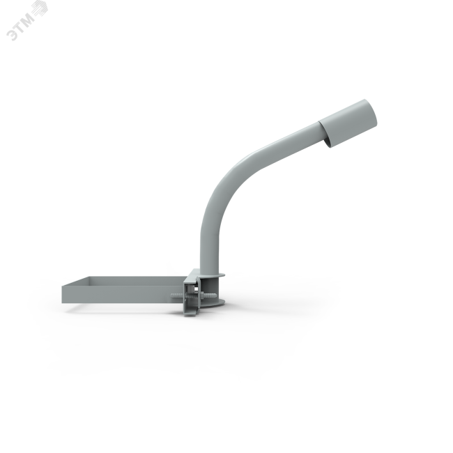 Кронштейн для уличных светильников на опору с 1-м хомутом 625х460х280 D48 мм Gauss