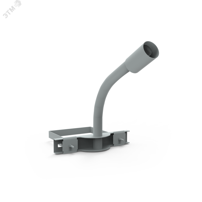 Кронштейн для уличных светильников на опору с 1-м хомутом 625х460х280 D48 мм Gauss