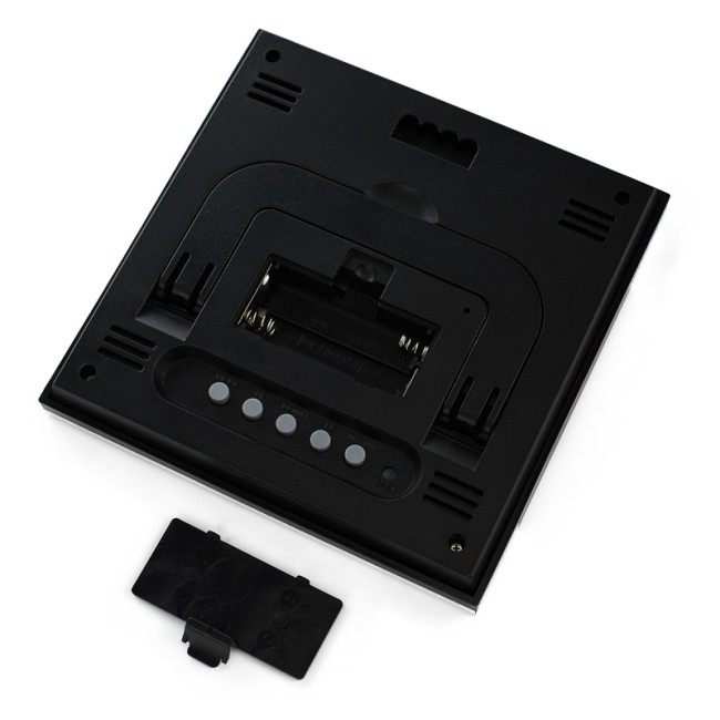 Метеостанция комнатная с алюминиевой рамкой REXANT