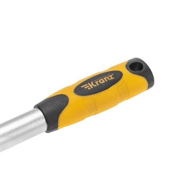 Ключ телескопический трещоточный 1/4 162-210мм CrV двухкомпонентн. рукоятка Kranz KR-12-8413 Ключ телескопический трещоточный 1/4 162-210мм CrV двухкомпонентн. рукоятка Kranz KR-12-8413