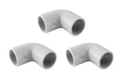 Угол 90 соед. для трубы 25 мм (25шт) TDM Угол 90 соед. для трубы 25 мм (25шт) TDM