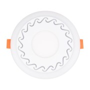 Светильник светодиодный встраиваемый REXANT Aurora&Sunset Wave с изменяемой цветовой температурой и регулируемой мощностью 4х2W 2700-6500 К LED Светильник светодиодный встраиваемый REXANT Aurora&Sunset Wave с изменяемой цветовой температурой и регулируемой мощностью 4х2W 2700-6500 К LED