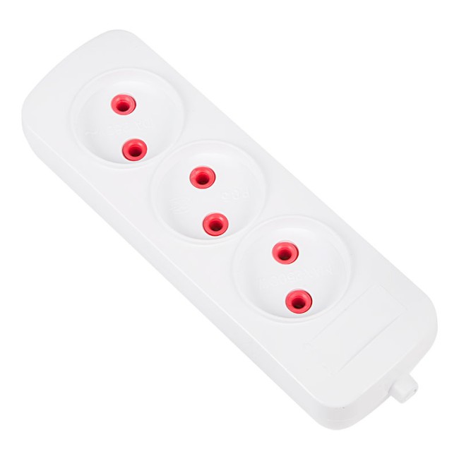 Колодка 3 гнезда б/з PROconnect «Эконом» Колодка 3 гнезда б/з PROconnect «Эконом»