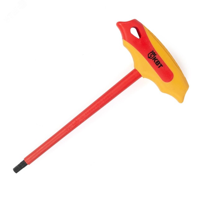 Ключ диэлектрического шестигранный Т-образный Профи 4 мм Ключ диэлектрического шестигранный Т-образный Профи 4 мм