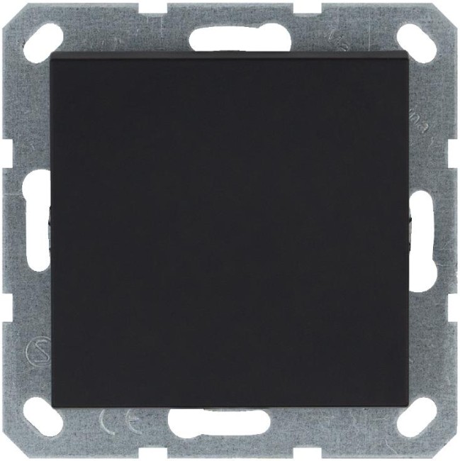 Выключатель 1-кл. 10А IP20 механизм черн. матовый soft touch Jasmart G3011PB Выключатель 1-кл. 10А IP20 механизм черн. матовый soft touch Jasmart G3011PB