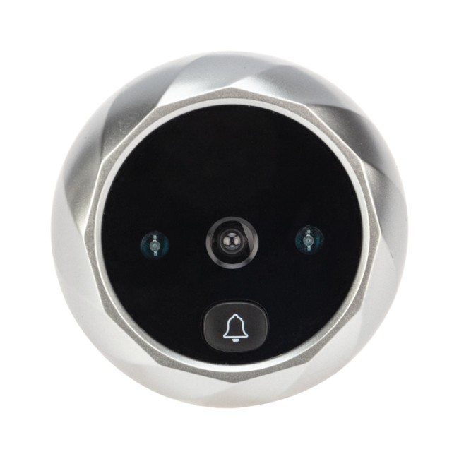 Видеоглазок дверной REXANT (DV-112) с цветным LCD-дисплеем 2.8" с функцией записи фото и звонком