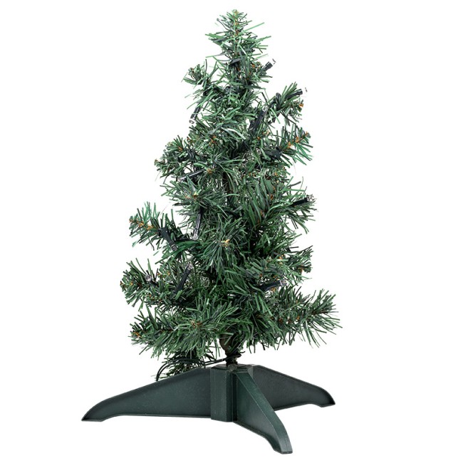 Елочка высота 30см, питание от USB, зеленая Елочка высота 30см, питание от USB, зеленая