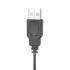 Елочка высота 30см, питание от USB, зеленая