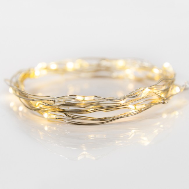 Гирлянда светодиодная Роса 2 м, 20 LED, теплое белое свечение NEON-NIGHT Гирлянда светодиодная Роса 2 м, 20 LED, теплое белое свечение NEON-NIGHT