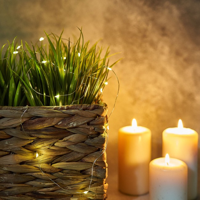 Гирлянда светодиодная Роса 2 м, 20 LED, теплое белое свечение NEON-NIGHT Гирлянда светодиодная Роса 2 м, 20 LED, теплое белое свечение NEON-NIGHT