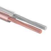 Кабель акустический 2х1,00мм², прозрачный SILICON, мини-бухта 5м REXANT Кабель акустический 2х1,00мм², прозрачный SILICON, мини-бухта 5м REXANT