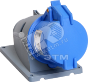 Розетка стационарная ССИ-123 MAGNUM 32А 2Р+РЕ 220В IP44 Розетка стационарная ССИ-123 MAGNUM 32А 2Р+РЕ 220В IP44