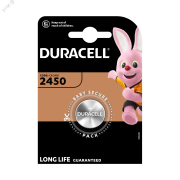 Элемент питания 5007989 2450-1BL литиевый 3v 1шт Duracell Элемент питания 5007989 2450-1BL литиевый 3v 1шт Duracell