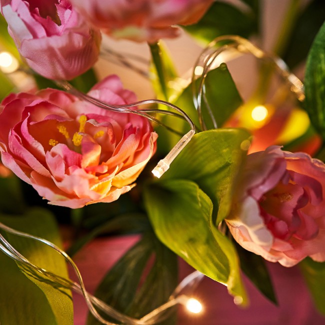 Гирлянда Твинкл Лайт 4 м, прозрачный ПВХ, 25 LED, цвет ТЕПЛЫЙ БЕЛЫЙ Гирлянда Твинкл Лайт 4 м, прозрачный ПВХ, 25 LED, цвет ТЕПЛЫЙ БЕЛЫЙ