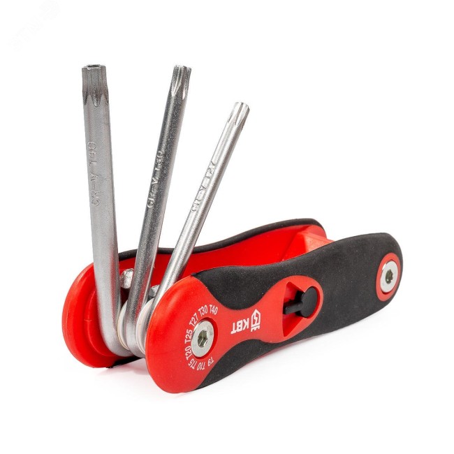 Набор раскладных ключей TORX в рукоятке НТКомплект-08 Набор раскладных ключей TORX в рукоятке НТКомплект-08